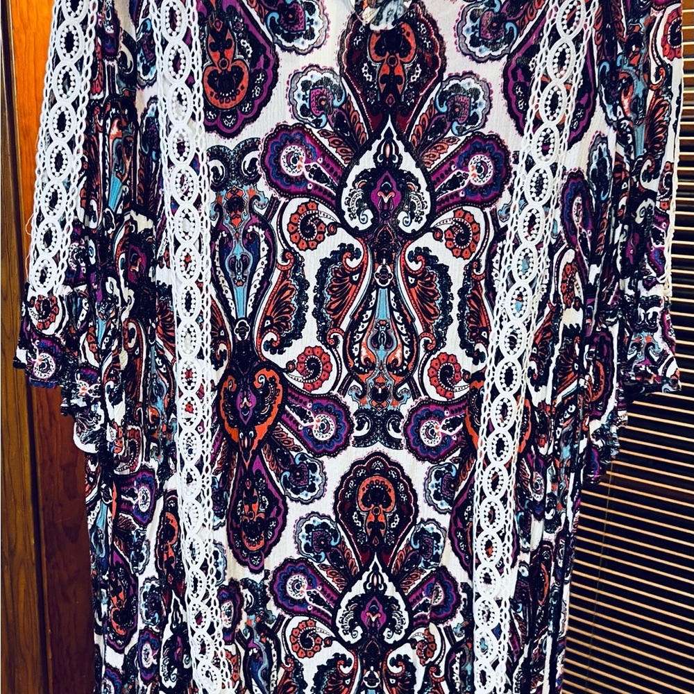 Umgee Multicolor Paisley Tunic / Dress